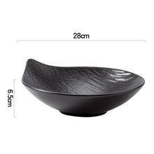 Droplet Black and White Tableware