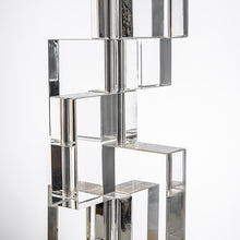 Crystal modern side table lamp