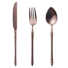 Bamboo Pot Rose Gold Cutlery