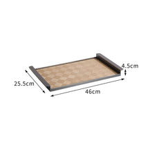 Metal and Wooden Tray