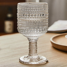Beaded Crystal Wine Glass (SET OF 2)