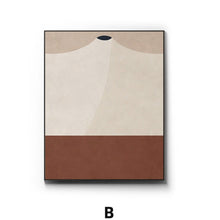 Minimal Maroon Painting