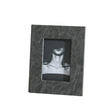 Pleated Leather Photo Frame