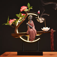 Lighting Backflow Peach Blossom Zen Decoration