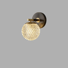 Honeycomb Double Glass Wall Light