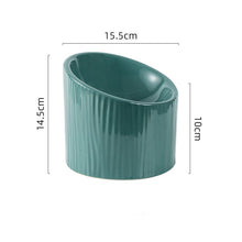 Tree Grain Pastel Straight Food Bowl