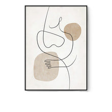 Single Line Character Painting