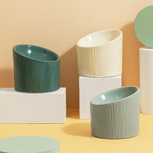 Tree Grain Pastel Straight Food Bowl