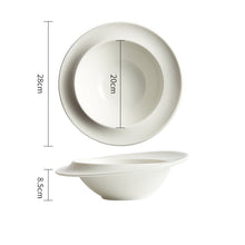 Wave White Tableware