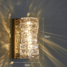 Crystal Long Wall Light