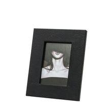 Pleated Leather Photo Frame