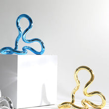 Titanium Gold Irregular Ring Decor