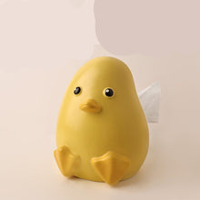 Yellow Duckling Tissue Box