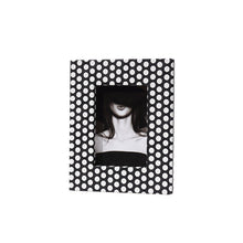 Herringbone leather textured photo frames