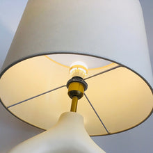 Abstract side table lamp