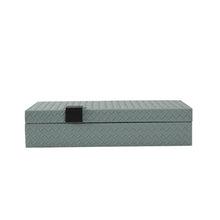 Woven Leather Metal Jewelry Box | JEWELLERY BOXES - Decorfur