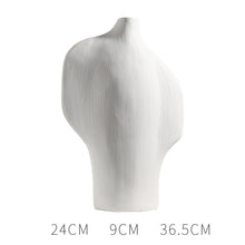 Quiet Wind White Ceramic Vase