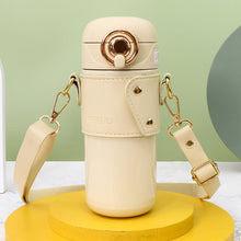 Solid Colors Golden Buckle Sipper