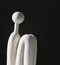 Sitting Stickman Figurine