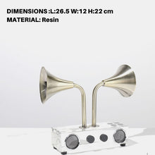 Crystal Phonograph Decor