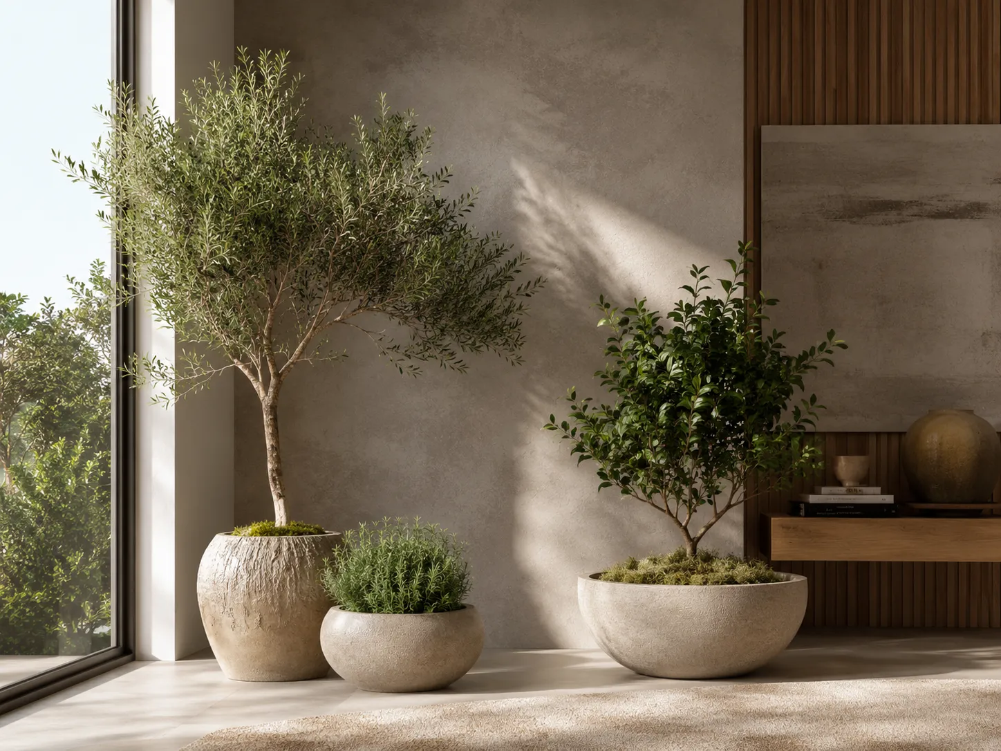 Planter dekoratif untuk interior rumah