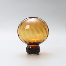 Gourd-Shaped Glass Vase
