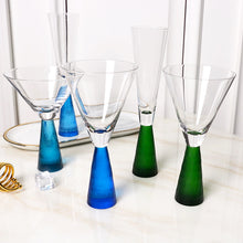 Rainbow Luxe Stemware/Decorfur