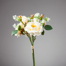 Realistic Rose Artificial Flower( set of 4)