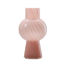 Striped Gourd Hydroponic Glass Vase