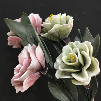 Calico Artificial Flower( set of 4)