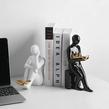 Human Reading Bookend