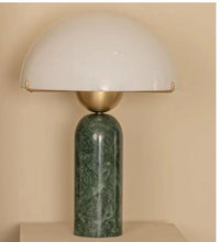 Italian Mushroom Marble Table Lamp/Decorfur