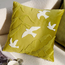 Verdant Songbird Pillow/Decorfur