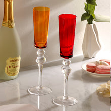 Glittering Retro Crystal Flutes/Decorfur