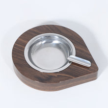 Brown Wooden Ashtray