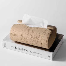 Artisanal Tissue Holder/Decorfur