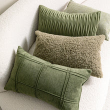 ordic Green Lumbar Cushion Cover/Decorfur