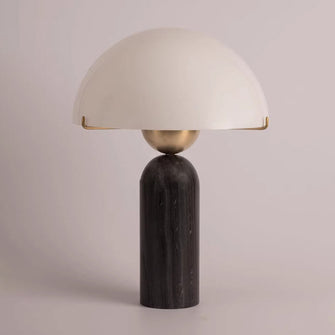 Italian Mushroom Marble Table Lamp/Decorfur