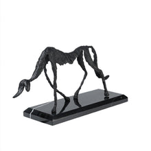 Cast Iron Dog Sculpture