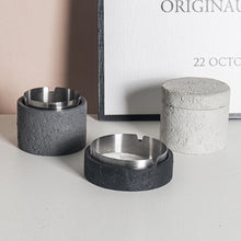 Scandinavian Cement Ashtray/Decorfur