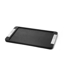 Chic Dual-Material Rectangular Tray/Decorfur