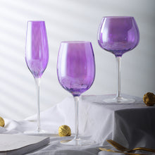 Amethyst Crystal Wine Glasses/Decorfur