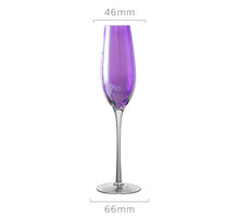 Amethyst Crystal Wine Glasses/Decorfur