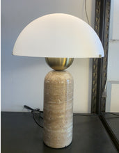 Italian Mushroom Marble Table Lamp/Decorfur