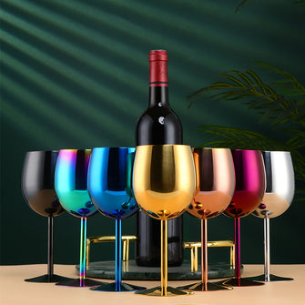 Shatterproof Wine Glasses/Decorfur