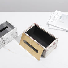 Luxurious Faux Leather Tissue Box/Decorfur