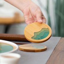 Resin Topography Coasters (SET OF 6)