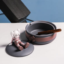 Grey Kaws Resin Ashtray