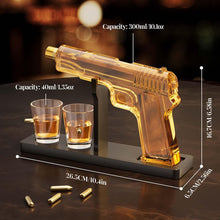 Pistol Whiskey Dispenser Set/Decorfur