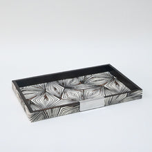 Sophisticated Horsehair Trim Tray/Decorfur